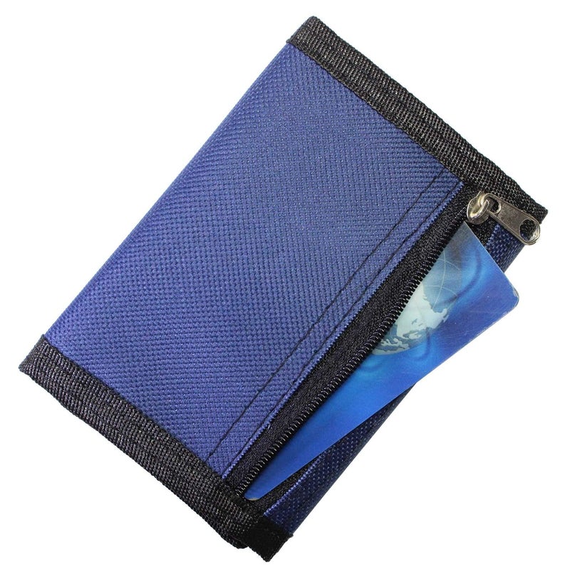 JONYEE Kids Wallet for Boys and Girls, Novelty Wallet for Boys Ages 5-7, Camo Teen Wallet for Kids Birthday Gifts (Navy Blue) - Image 4
